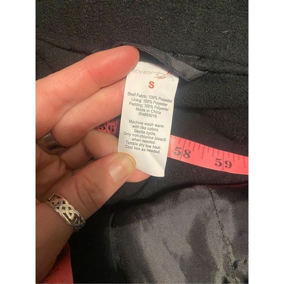 Exertek NWT Women's Black Snow Ski Pants, size Small, MSRP $80 - Picture 11 of 12
